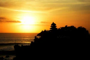 Tanah Lot Temple sunset