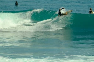 surfing in Uluwatu