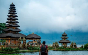 tourists in Bali